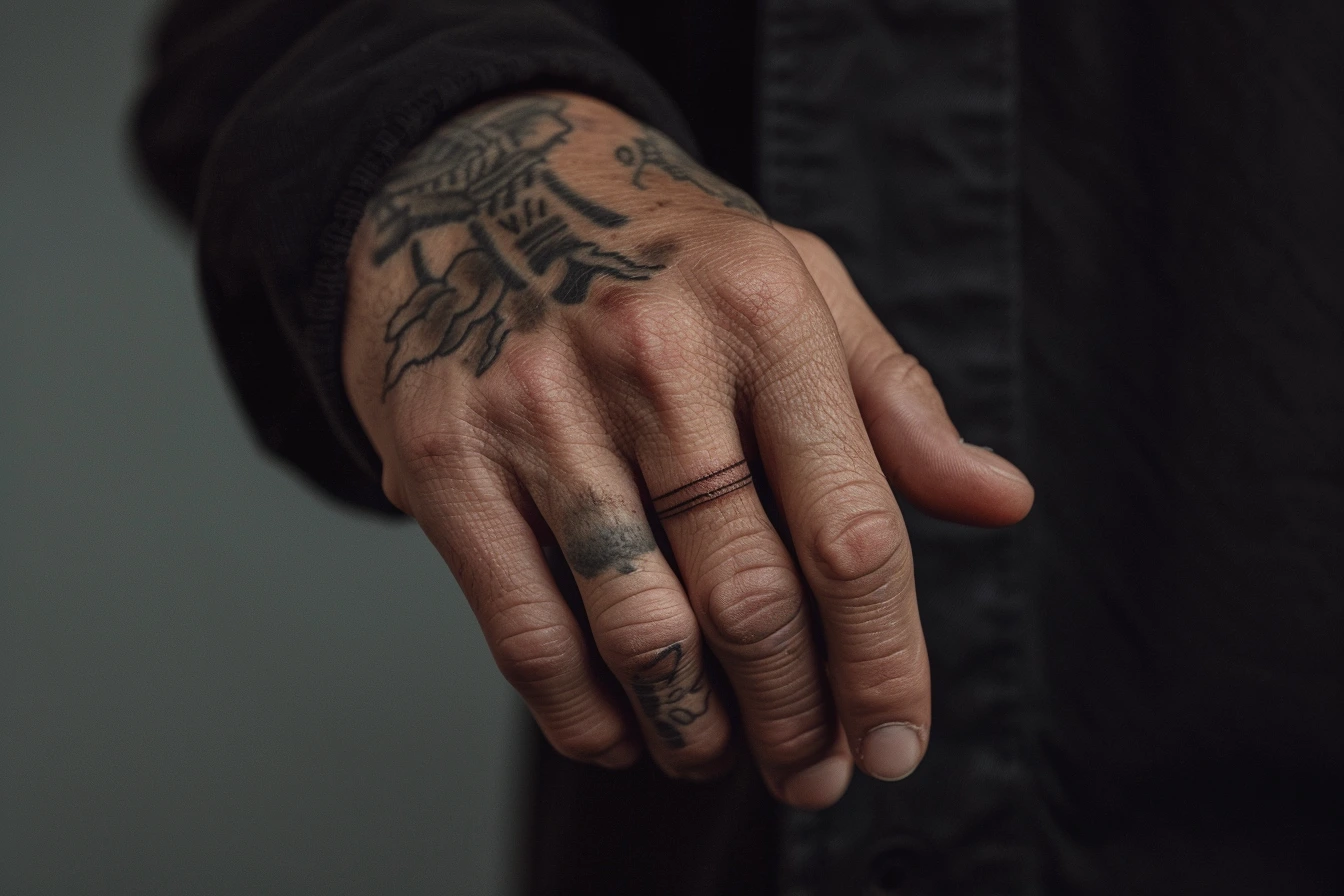 Tatuaje Anillo linea fina Ventajas AvantPink Fine Line